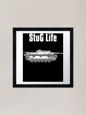 Listing image for StuG Life - Military History Visual Framed Wall Art Poster Canvas Print Picture
