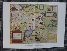 Listing image for Map Russian Empire in the 16th Century PRINT from 1903 Russia Map