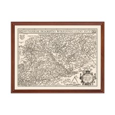Listing image for Old Map of Hungary 1570 - Vintage Hungary Art Wall Decor