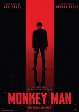 Listing image for Monkey Man Poster Print Movie Picture Film Wall Art A1 A2 A3 A4.