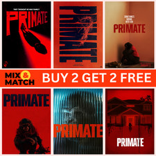 Listing image for PRIMATE (2026) MOVIE POSTER – A3+, A3, A4,A5 – PREMIUM ART PRINT