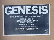 Listing image for GENESIS SELLING ENGLAND BY THE POUND TOUR OF ITALY MEMORABILIA Original music pr