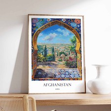 Listing image for 20 Afghanistan Poster, Islamic Decor, Islamic Art, Middle Eastern Art, Afghanist