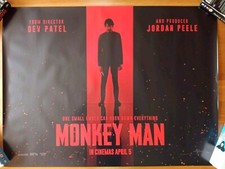 Listing image for Monkey Man - Original Rolled UK Double Sided Quad Poster