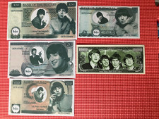 Listing image for THE BEATLES MEMORABILIA NOVELTY BANKNOTES