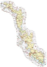 Listing image for Transnistria Road Map GLOSSY POSTER PICTURE PHOTO PRINT BANNER 14305