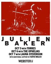 Listing image for Poster 2024 - Julien Rose Baker On Oct 5-6-7, 2024 At Webster HAll, New York, NY