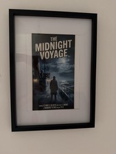 Listing image for "The Midnight Voyage" Retro Movie Poster – Framed Mystery & Thriller Art